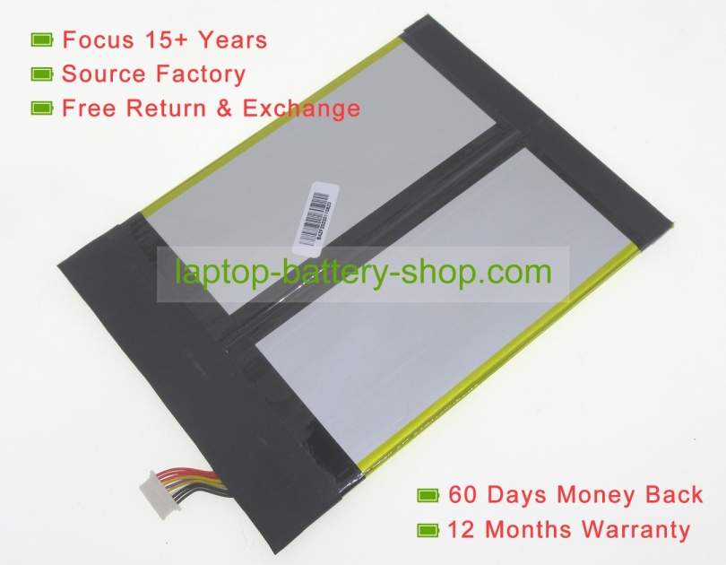 Teclast P3362160, P3361160 7.4V 5500mAh replacement batteries - Click Image to Close