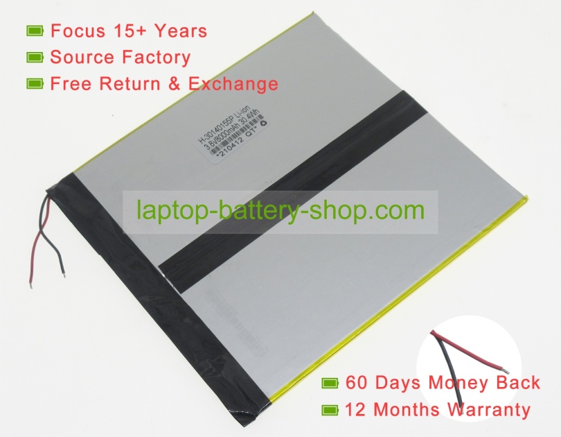 Chuwi 38136138 3.7V 11000mAh replacement batteries - Click Image to Close