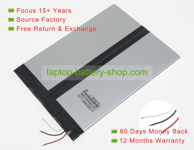 Chuwi 3063169 3.7V 11000mAh replacement batteries - Click Image to Close