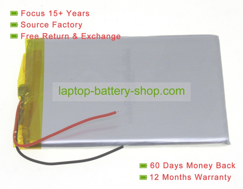 Teclast 4067100, 0467100 3.7V 4000mAh replacement batteries - Click Image to Close