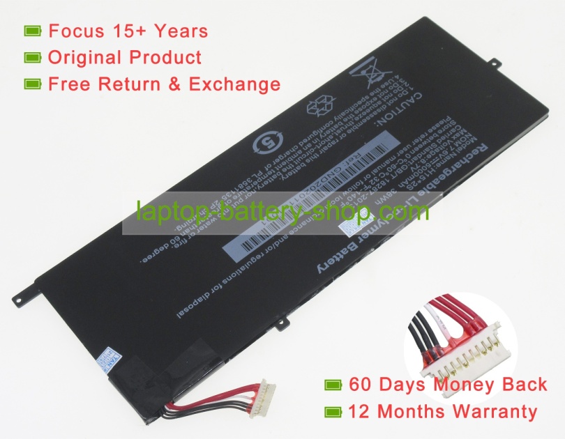 Byone H15 2S 7.6V 5000mAh original batteries - Click Image to Close