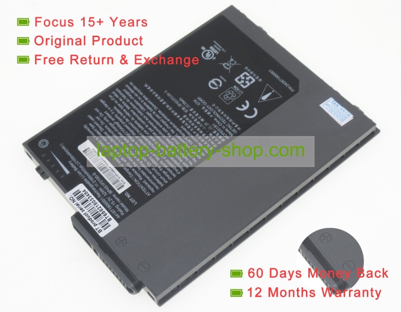 Getac BP4S1P2100S, 441871900001 15.2V 2160mAh original batteries - Click Image to Close