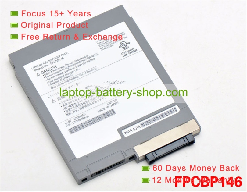 Fujitsu FPCBP146, CP245393-01 10.8V 2300mAh original batteries - Click Image to Close
