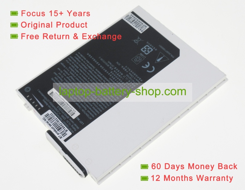 Getac 44187190019 15.2V 2160mAh original batteries - Click Image to Close