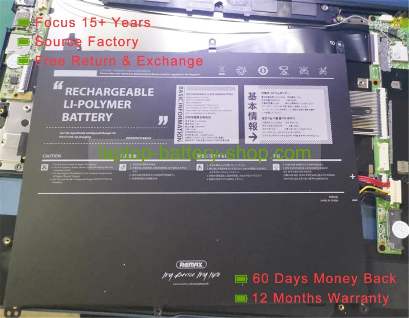 Other 31152200p 7.6V 5000mAh original batteries - Click Image to Close