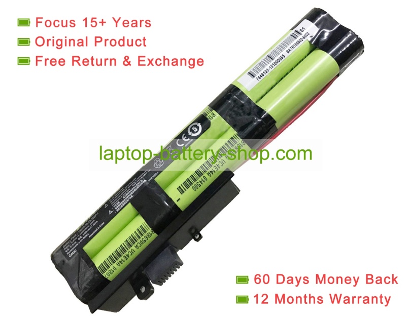 Acer 3IRC19/65-2, 18650-00-03-3S2P-1 10.8V 4400mAh original batteries - Click Image to Close