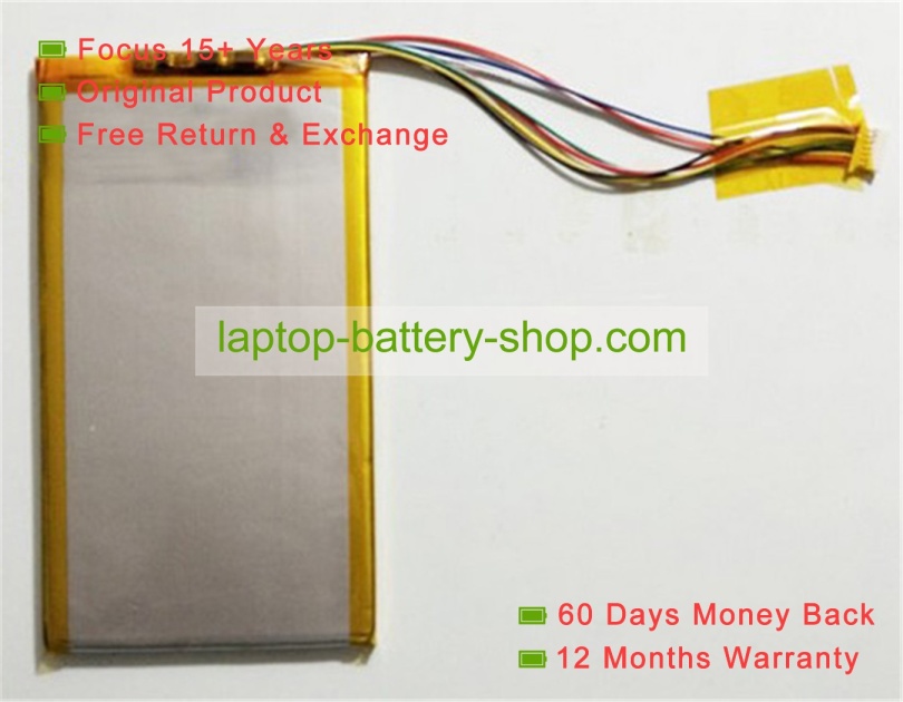 Mcnair MLP3970125 3.7V 4000mAh original batteries - Click Image to Close