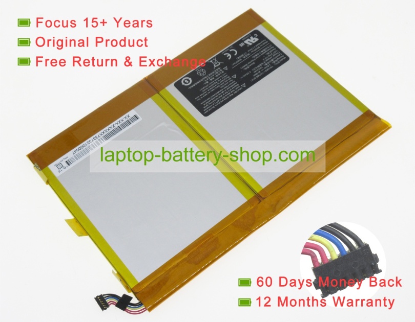 Other TR10RS1-1S7000-B1C1 3.8V 7000mAh original batteries - Click Image to Close