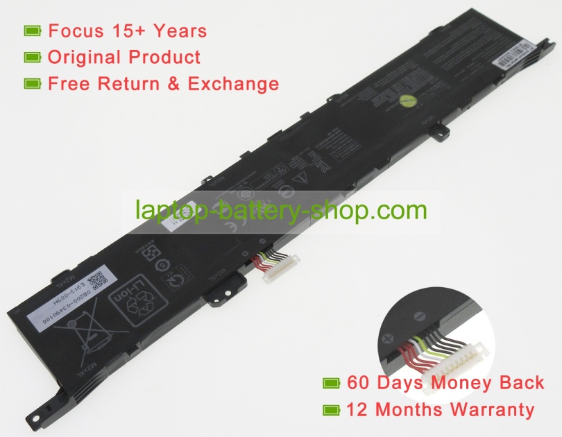 Asus 0B200-03490000, C42N1846 15.4V 4038mAh original batteries - Click Image to Close