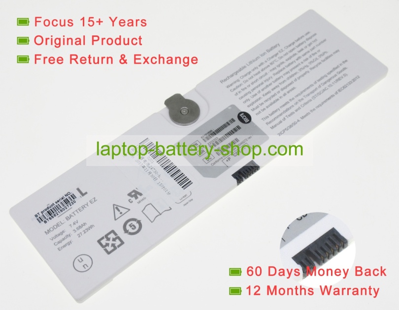 Other BATTERY EZ, EZ DR 7.4V 3680mAh original batteries - Click Image to Close