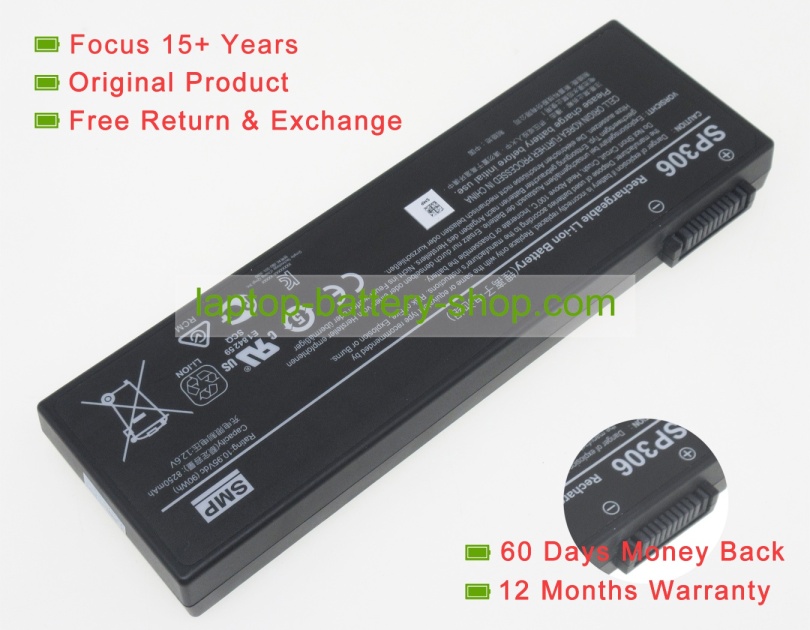 Smp SP306, 6ES7798-0AA10-0XA0 10.95V 8250mAh original batteries - Click Image to Close