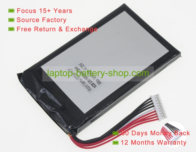 Other MLP5070111-2P, TL-AT906 3.7V 10000mAh replacement batteries - Click Image to Close