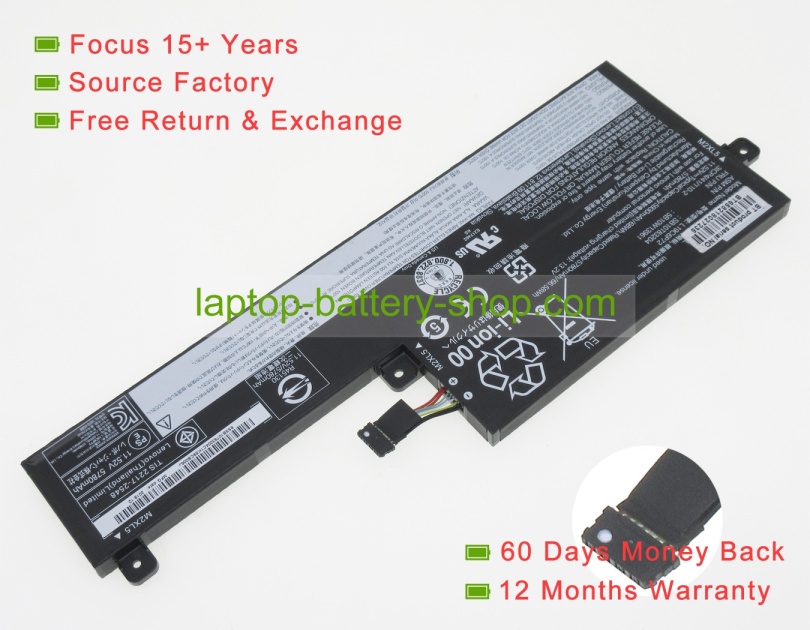 Lenovo 5B10W13961, SB10T83204 11.52V 5930mAh original batteries - Click Image to Close