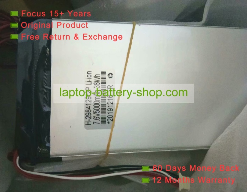 Teclast H-2984129 2P 7.6V 5000mAh original batteries - Click Image to Close