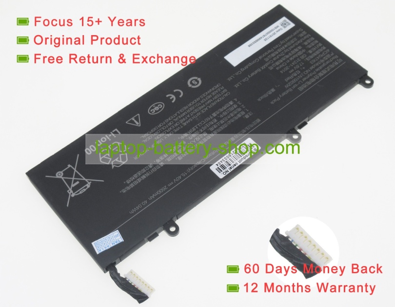 Xiaomi N15B02W 15.4V 2600mAh original batteries - Click Image to Close