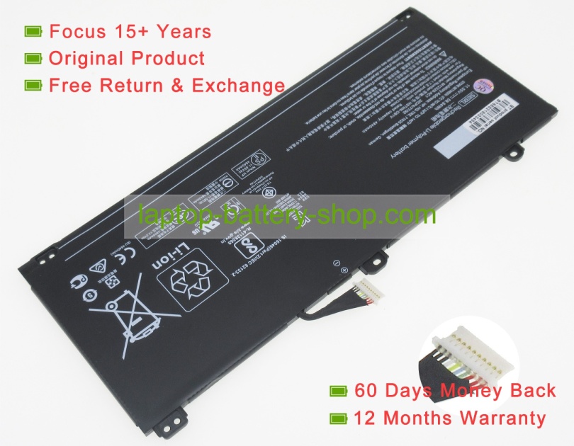 Hp HSTNN-OB1V, M12329-AC1 11.55V 4840mAh original batteries - Click Image to Close