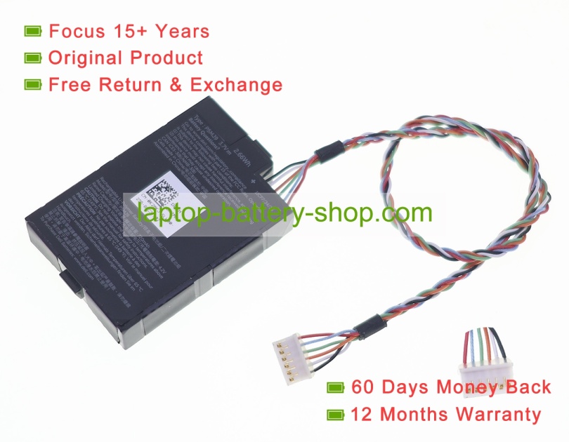 Dell 3JH35, NWJ48 3.7V 720mAh original batteries - Click Image to Close