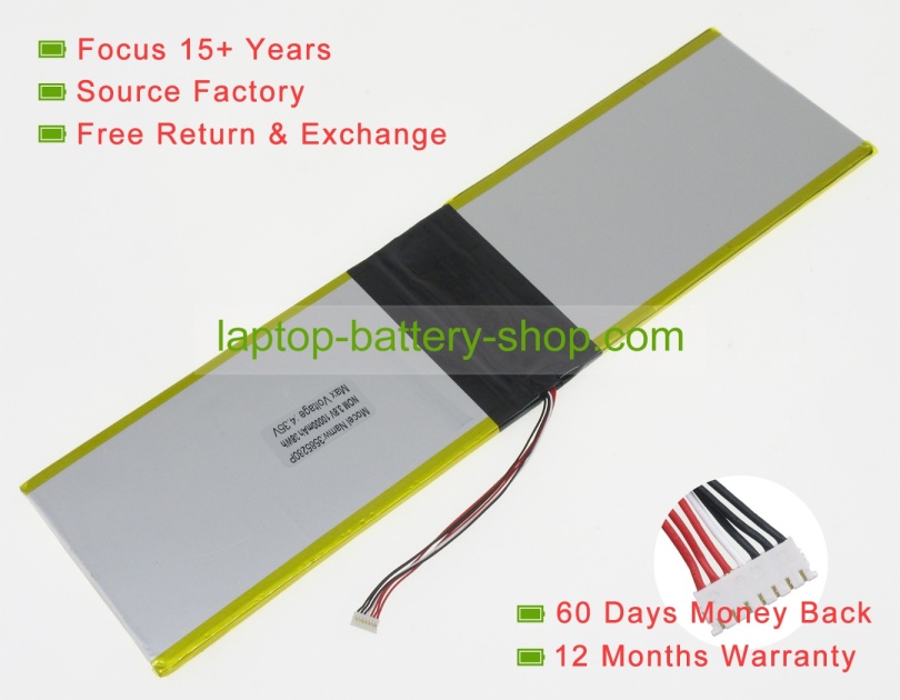 Chuwi CLTD-3585280 3.8V 10000mAh replacement batteries - Click Image to Close