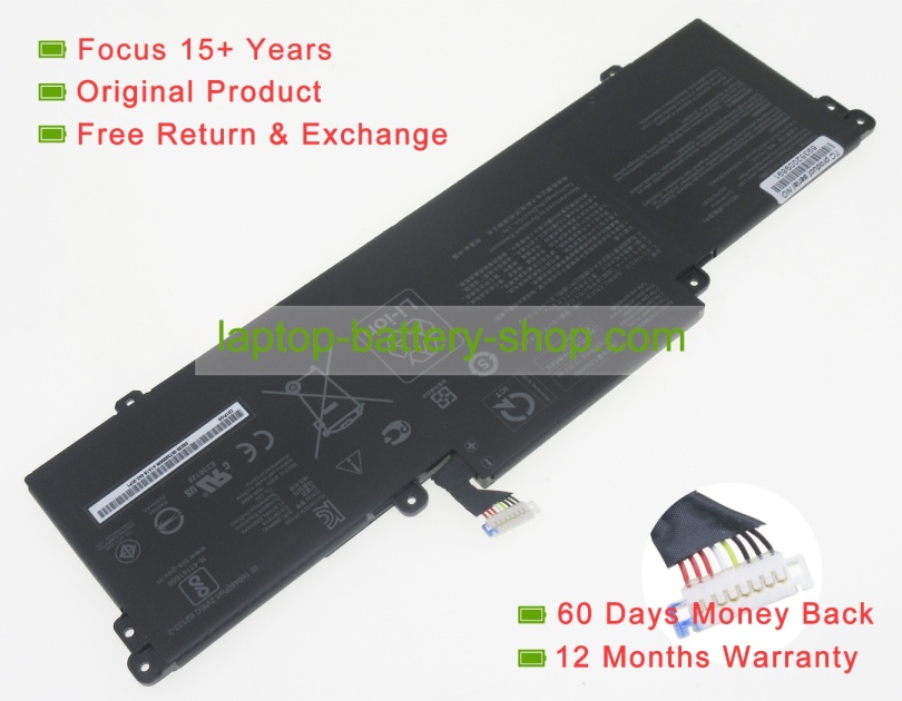 Asus 0B200-03730100, 3ICP6/70/81 11.61V 5260mAh original batteries - Click Image to Close