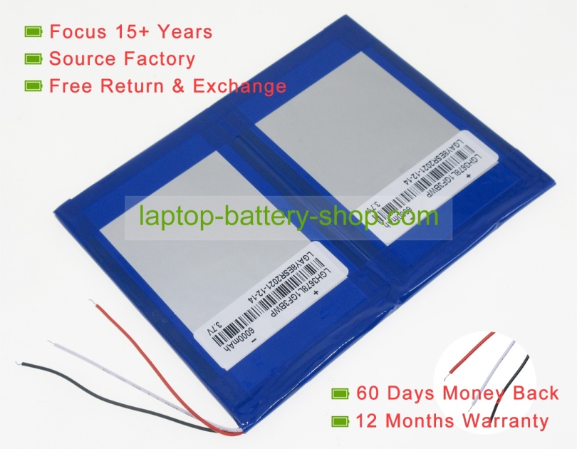 Teclast X10HD 3.7V 12000mAh replacement batteries - Click Image to Close