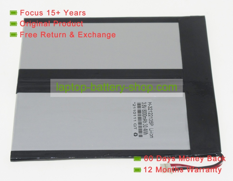 Teclast H-32122135P 3.8V 8000mAh original batteries - Click Image to Close