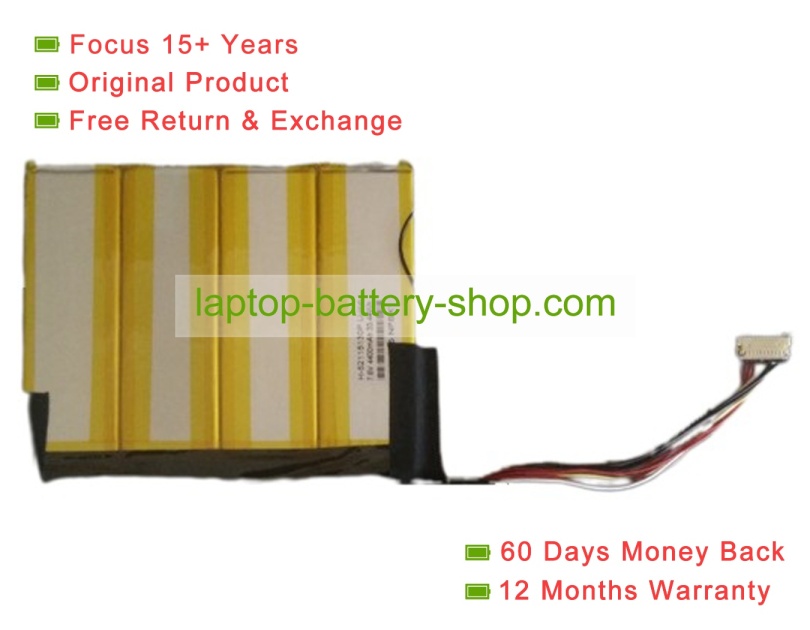 Chuwi H-52115130P 7.6V 4400mAh original batteries - Click Image to Close