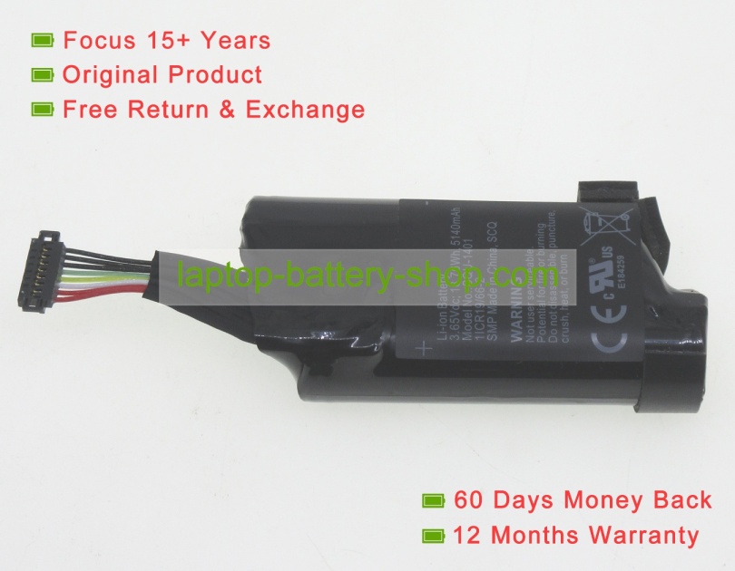 Simplo SQU-1401 3.65V 5140mAh original batteries - Click Image to Close