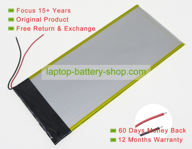 Cube T1006-3280185 3.7V 6500mAh original batteries - Click Image to Close