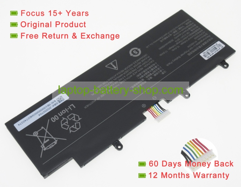 Xiaomi R14B02W 15.4V 3636mAh original batteries - Click Image to Close