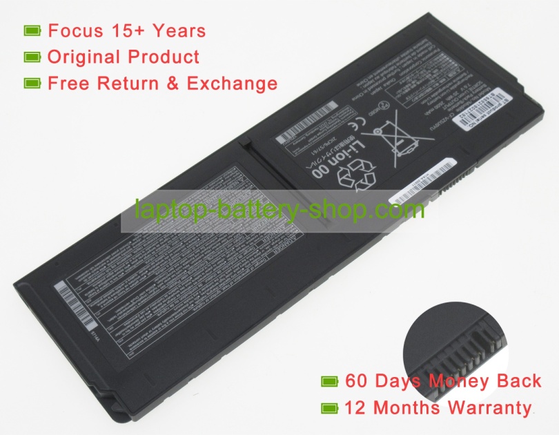 Panasonic CF-VZSU0YU 7.6V 2600mAh original batteries - Click Image to Close