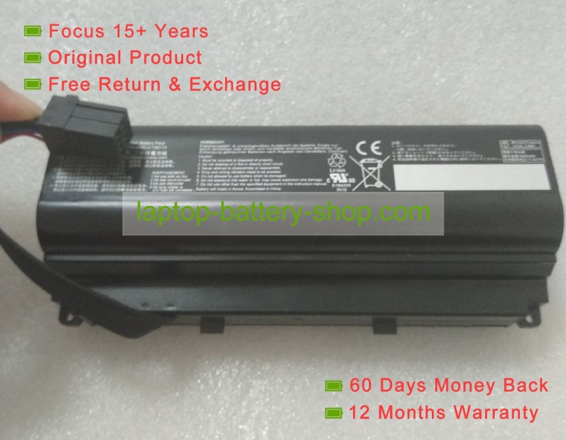 Clevo 4MSLU-150110 15V 5870mAh original batteries - Click Image to Close