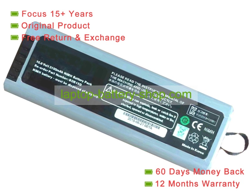 Other AQ7275, AQ7270 10.8V 2100mAh original batteries - Click Image to Close