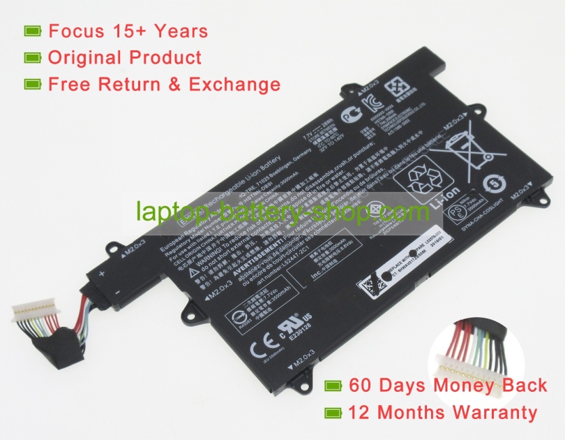 Hp L52579-005, L52447-2C1 7.7V 3500mAh original batteries - Click Image to Close