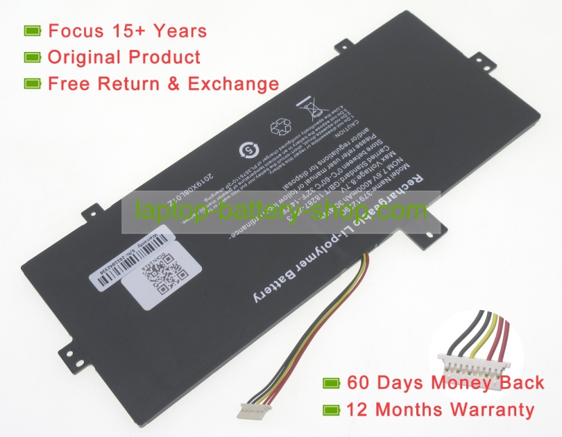 Teclast NV-3492107-2S 7.6V 5000mAh original batteries - Click Image to Close