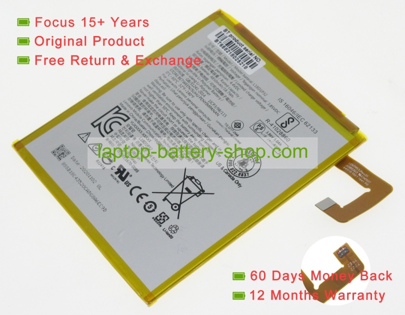 Lenovo L18D1P32 3.85V 4850mAh original batteries - Click Image to Close