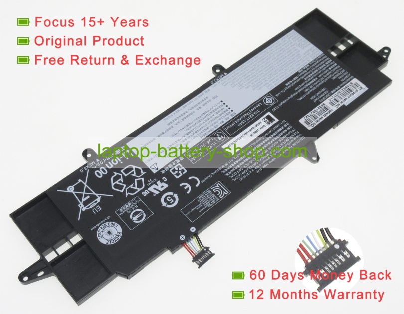 Lenovo SB10W51947, L20C3P72 11.52V 3564mAh original batteries - Click Image to Close