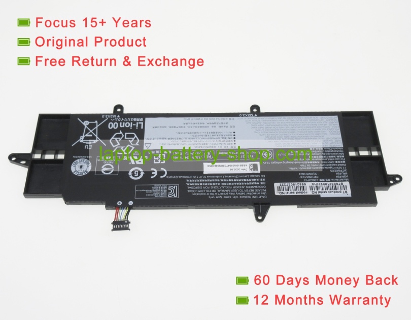 Lenovo SB10W51947, L20C3P72 11.52V 3564mAh original batteries - Click Image to Close