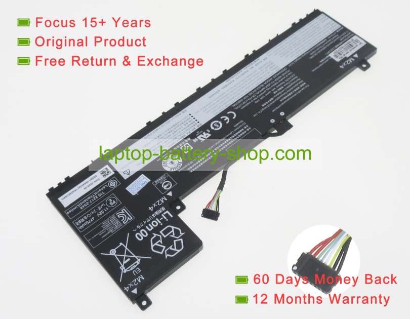 Lenovo L20M3PF1, L20C3PF1 11.52V 4905mAh original batteries - Click Image to Close