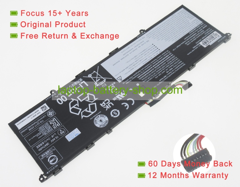 Lenovo L20C4PD2, L20B4PD2 15.44V 3950mAh original batteries - Click Image to Close