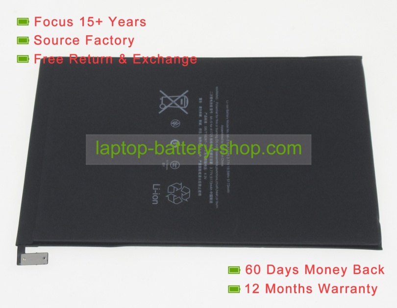 Apple A1725 3.77V 5173mAh replacement batteries - Click Image to Close