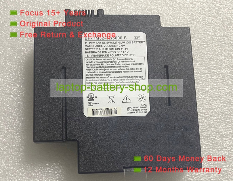 Other BP-HM32-32/5000 S 11.1V 5000mAh original batteries - Click Image to Close