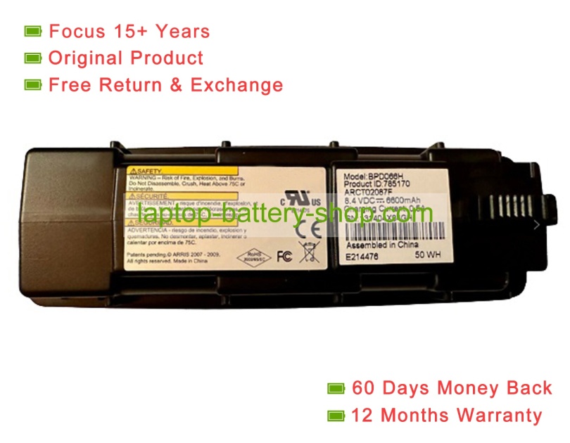 Other BPD066H, 758170 8.4V 6600mAh original batteries - Click Image to Close