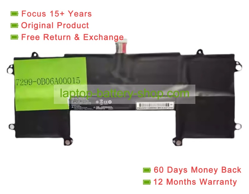 Hasee NI3-04-3S2P4120-0 11.1V 4120mAh original batteries - Click Image to Close