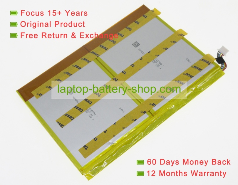 Other TR10RS1-1S6300-T1T2, TR10RS-1S6300-S4L8 3.7V 6300mAh original batteries - Click Image to Close