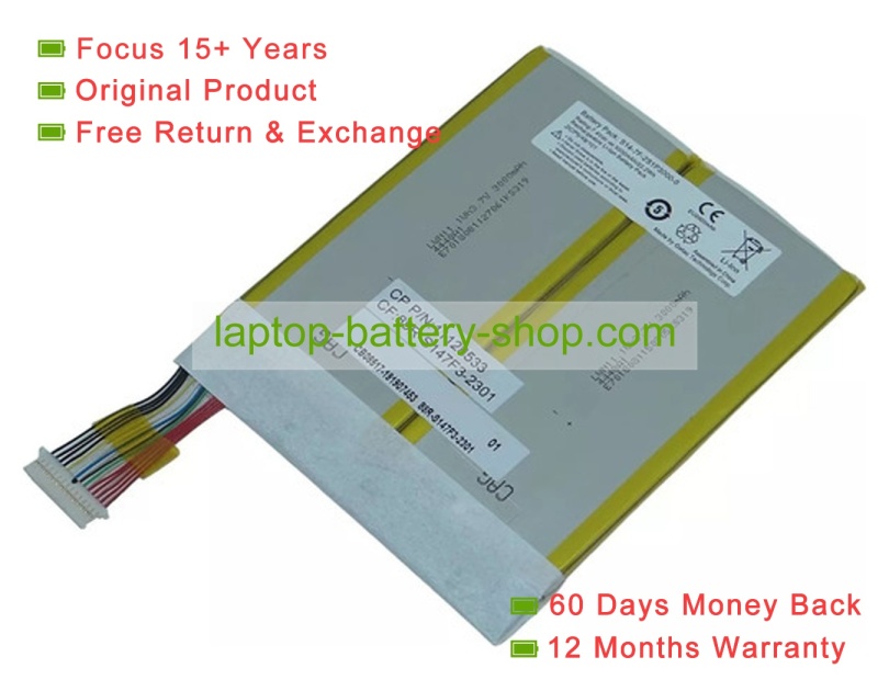 Other S14-0H-2S1P3000-0 7.4V 3000mAh original batteries - Click Image to Close