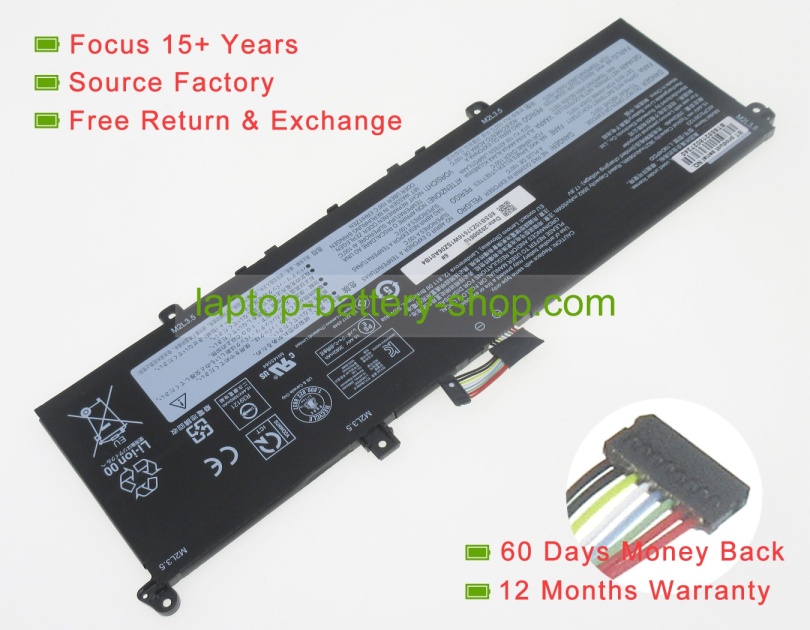 Lenovo SB10Z37616, L19M4PDD 15.44V 3627mAh original batteries - Click Image to Close