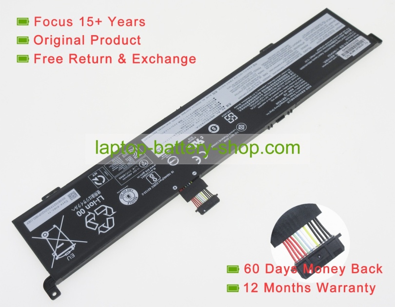 Lenovo L19M3PD9, 5B10Z19319 11.52V 4948mAh original batteries - Click Image to Close