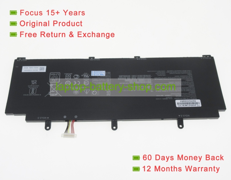 Asus C41N2009, 0B200-03850000 15.48V 4007mAh original batteries - Click Image to Close