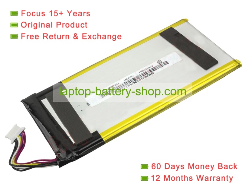 Bq BT-B0B6G 3.7V 4100mAh original batteries - Click Image to Close