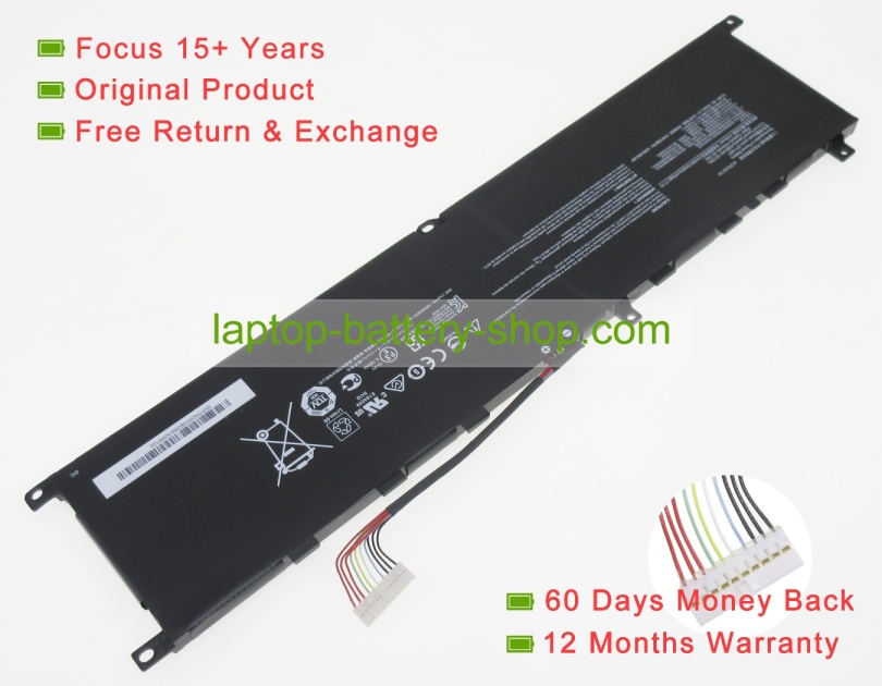 Msi BTY-M57 15.2V 4280mAh original batteries - Click Image to Close